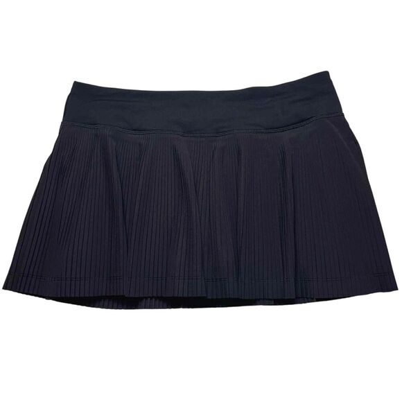 Lululemon Pleat To Street Mid-Rise Skirt *Black - Picture 2 of 9
